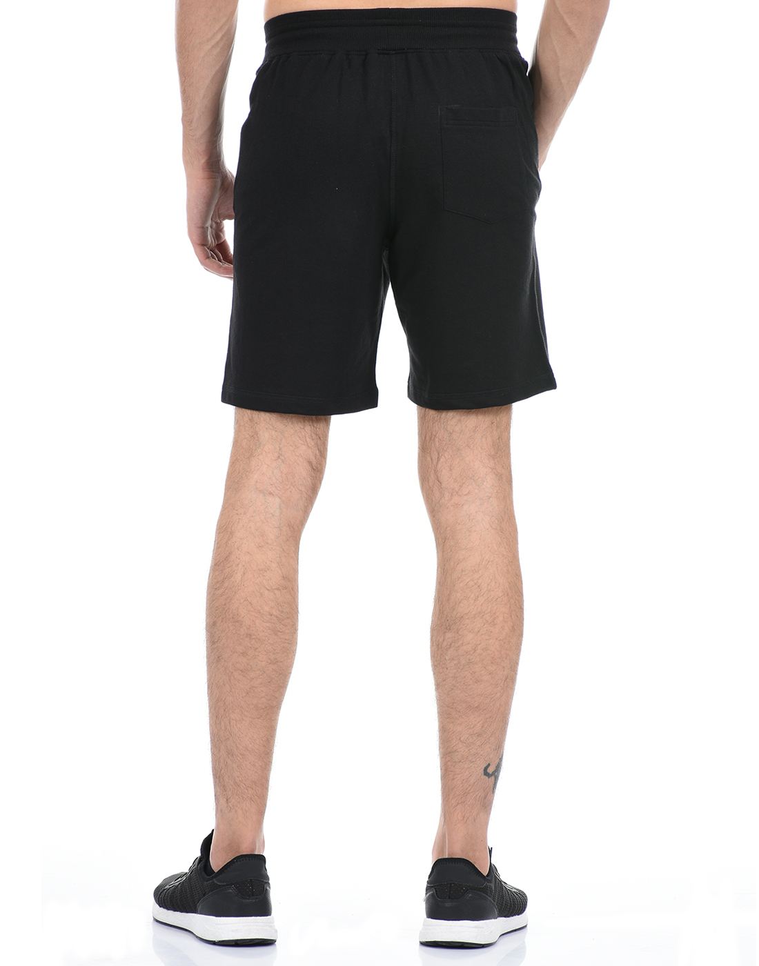 Cloak & Decker by Monte Carlo Men Black Bermuda Shorts